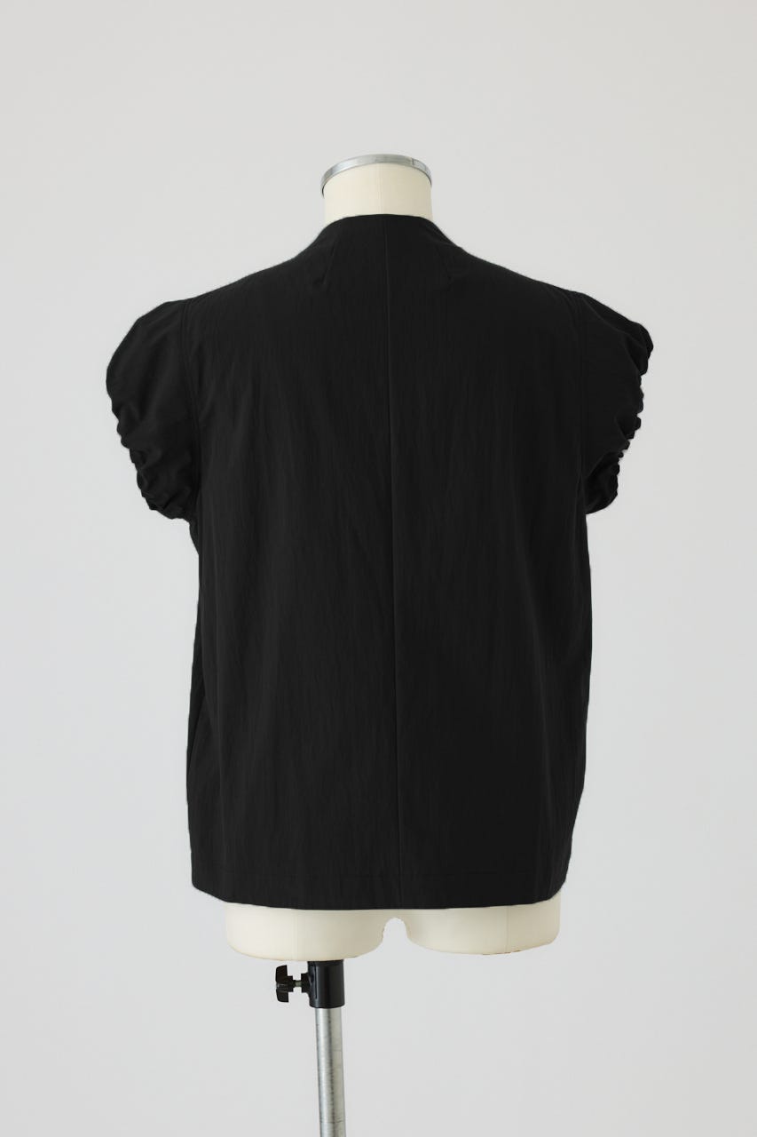 7/15- order start Bottle neck volume blouse BLK FREE