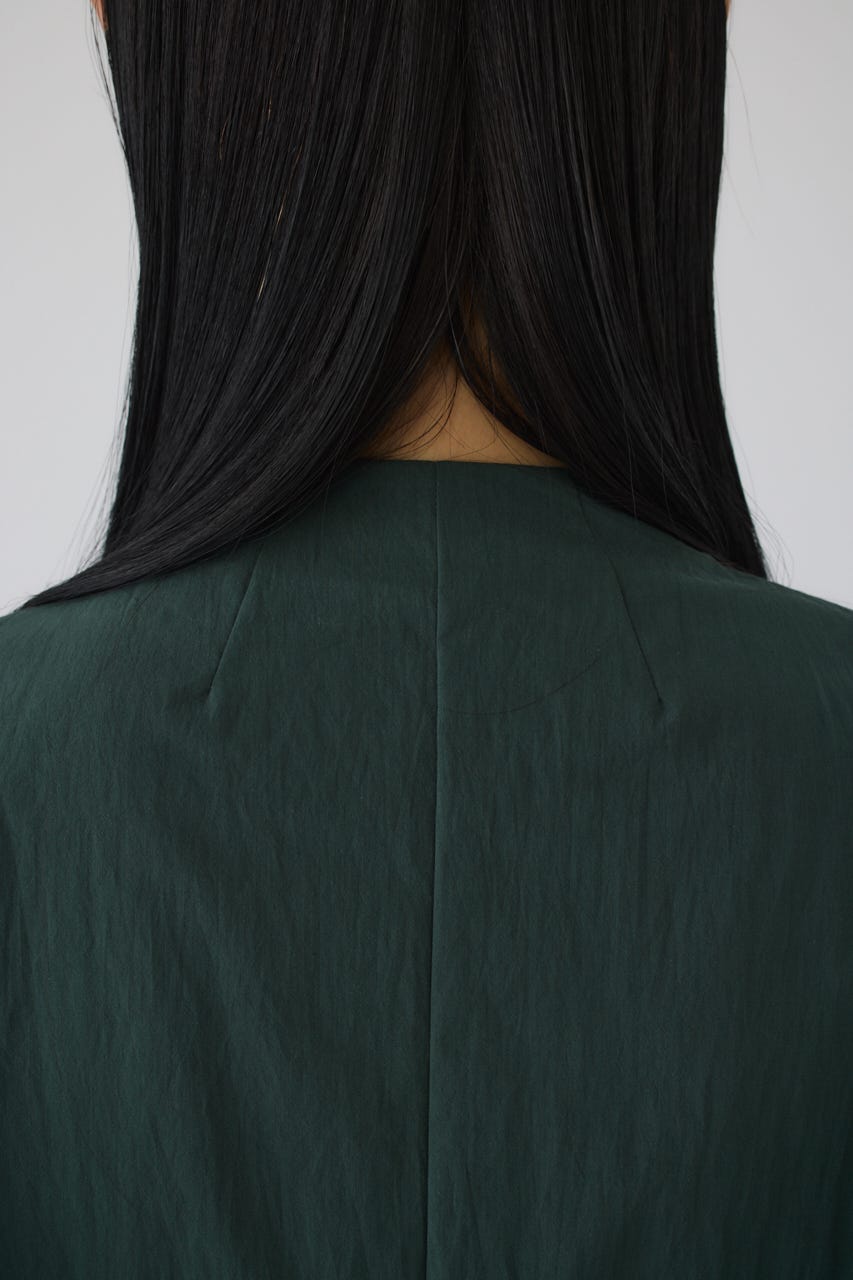 7/15- order start Bottle neck volume blouse GRN FREE