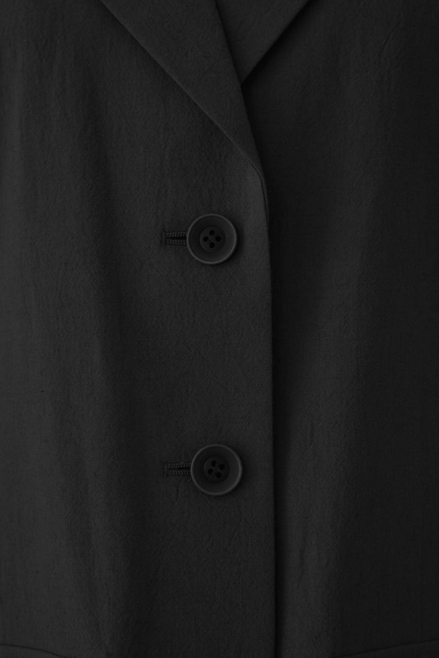 7/1- order start Linen mix shirt JK BLK FREE