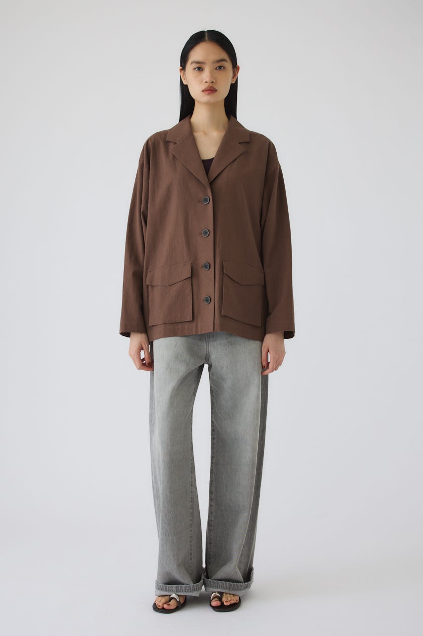 7/1- order start Linen mix shirt JK BRN FREE