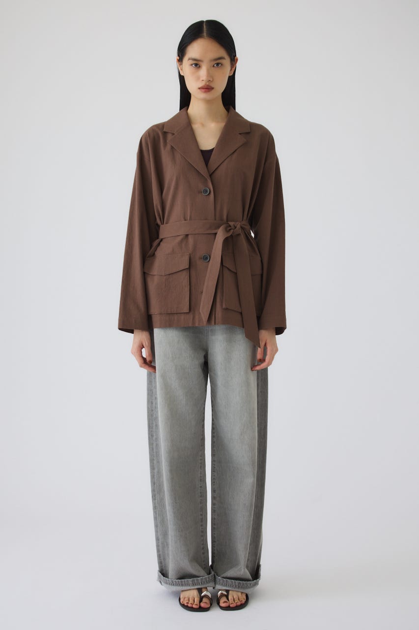7/1- order start Linen mix shirt JK BRN FREE