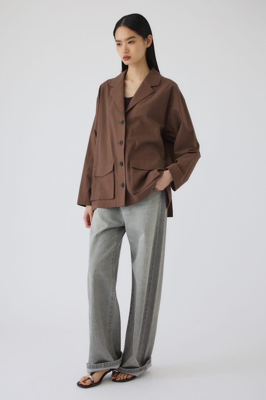 7/1- order start Linen mix shirt JK BRN FREE
