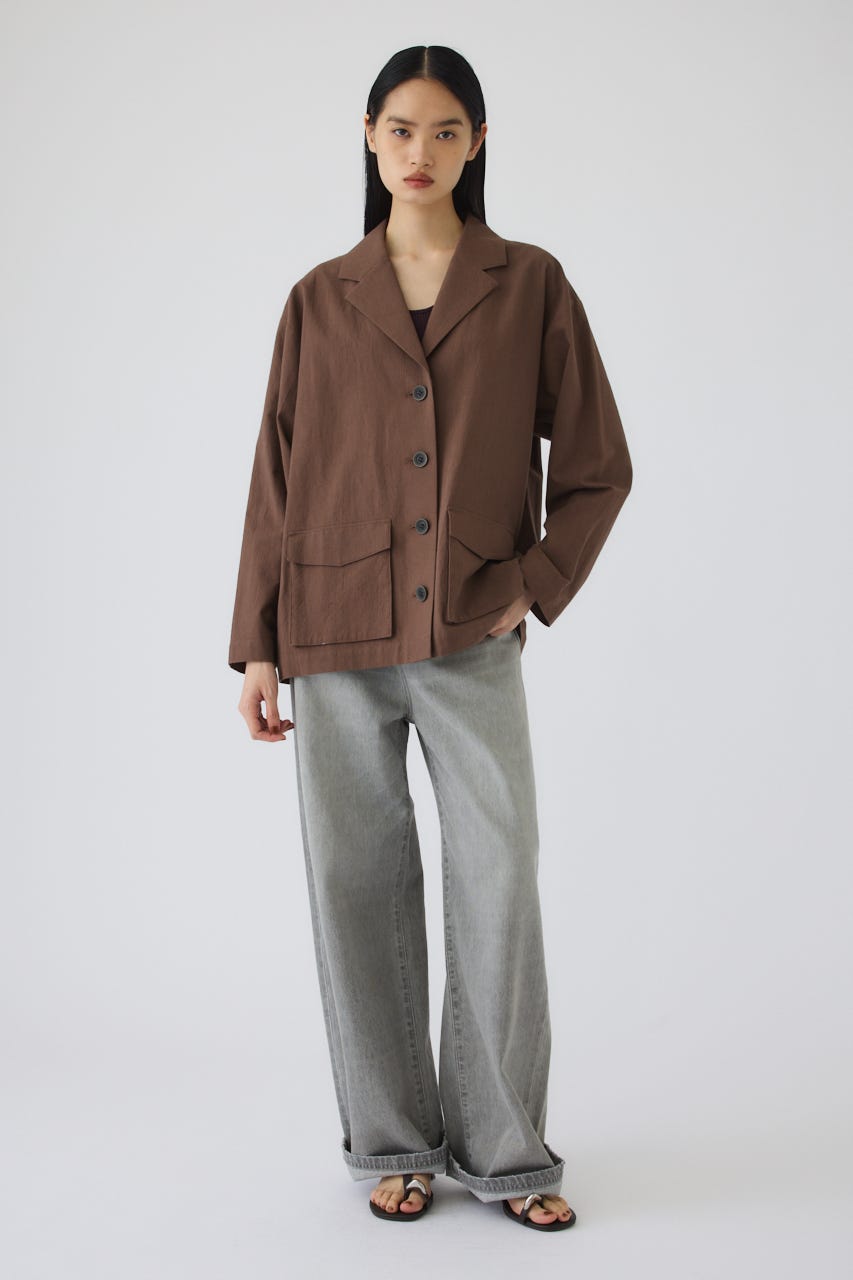 7/1- order start Linen mix shirt JK BRN FREE