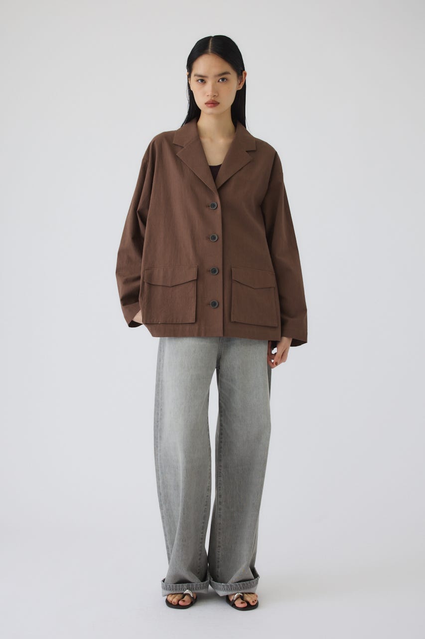7/1- order start Linen mix shirt JK BRN FREE