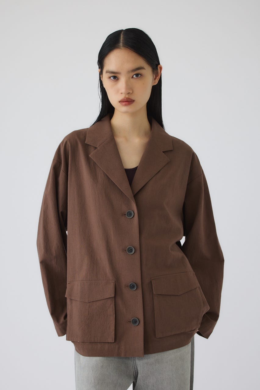 7/1- order start Linen mix shirt JK BRN FREE