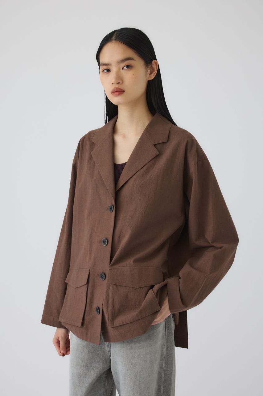 7/1- order start Linen mix shirt JK BRN FREE