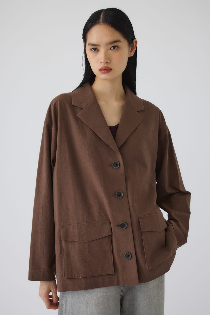 7/1- order start Linen mix shirt JK BRN FREE