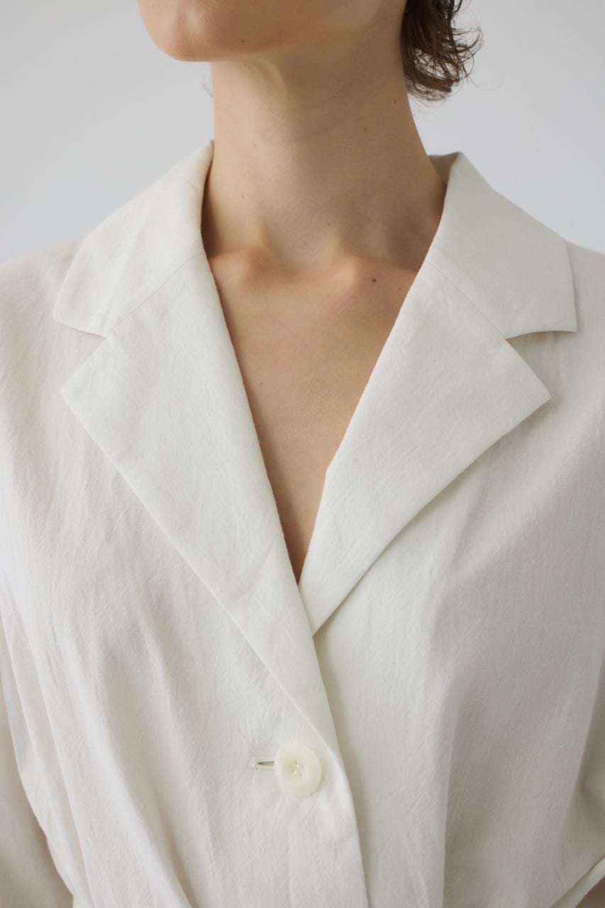 7/1- order start Linen mix shirt JK WHT FREE