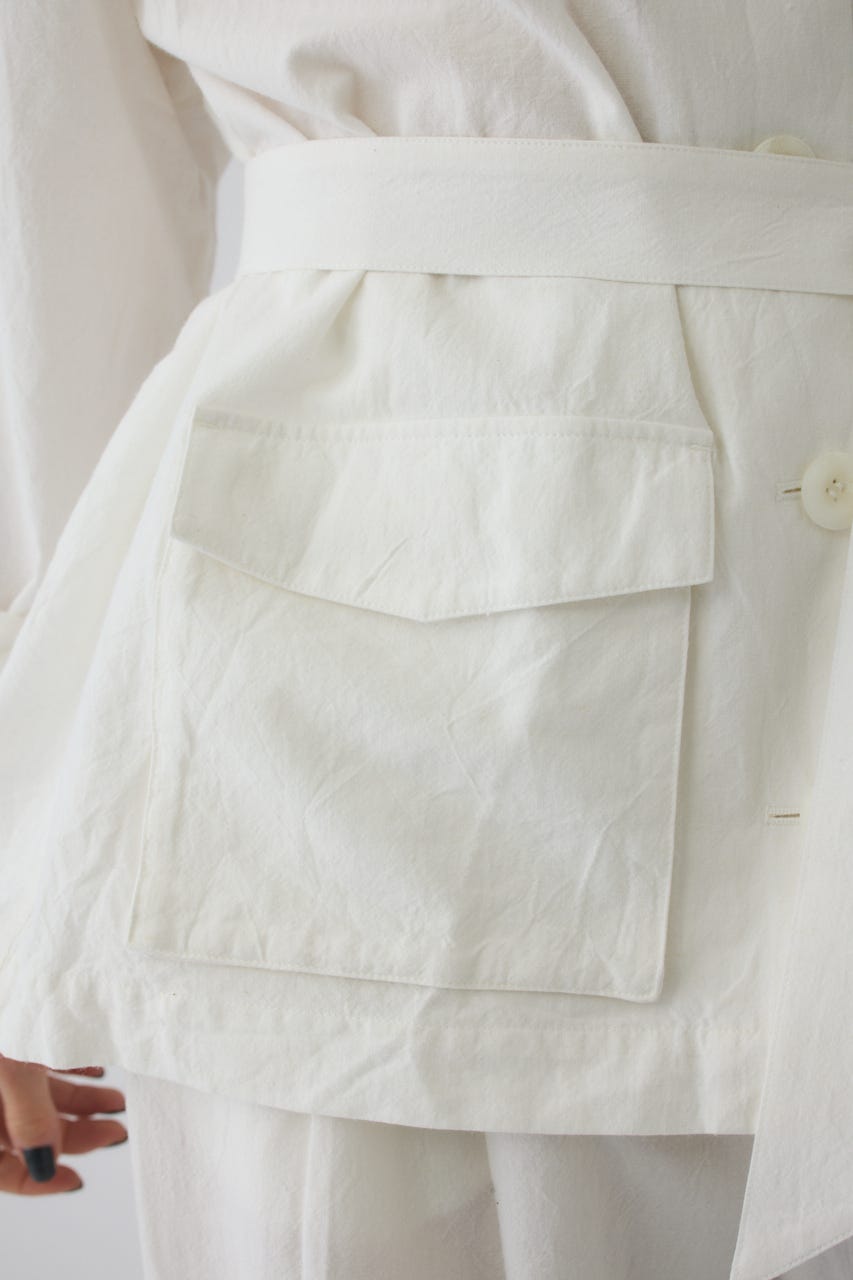 7/1- order start Linen mix shirt JK WHT FREE