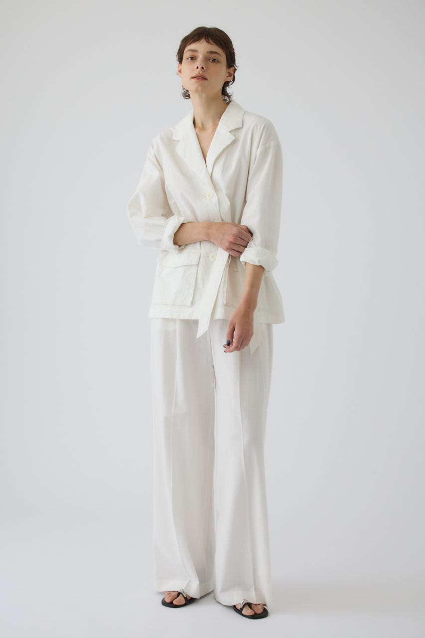 7/1- order start Linen mix shirt JK WHT FREE