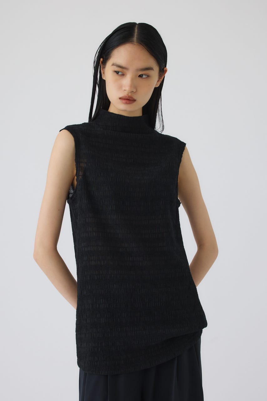 6/17- order start Random shirring tops BLK FREE