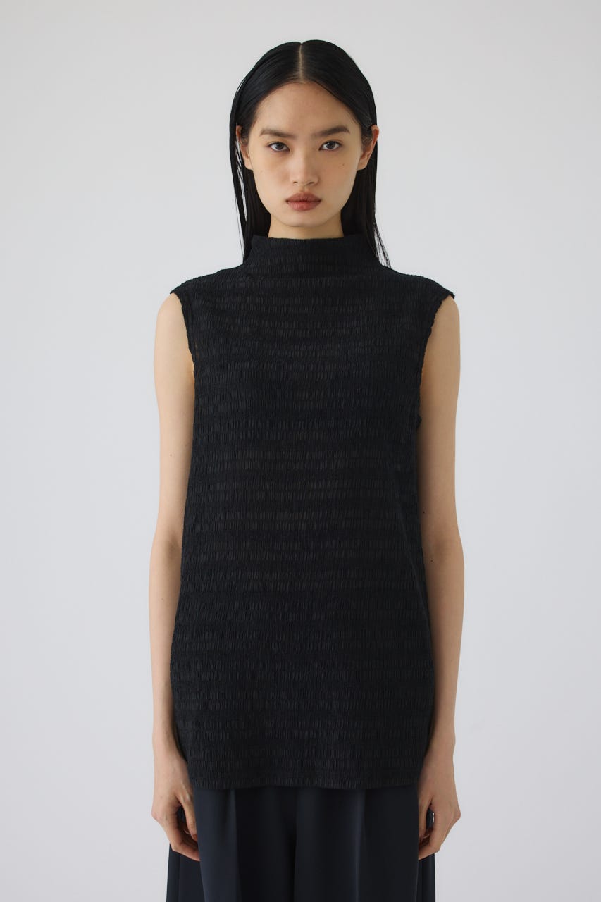 6/17- order start Random shirring tops BLK FREE