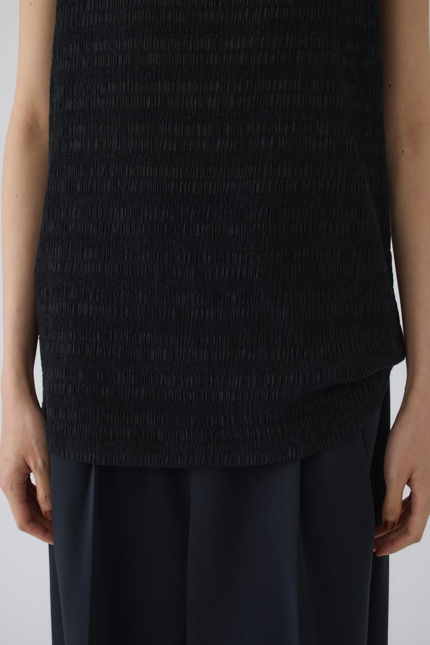 6/17- order start Random shirring tops BLK FREE