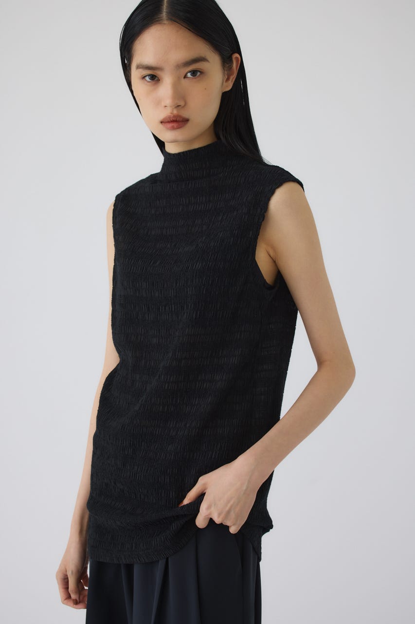 6/17- order start Random shirring tops BLK FREE