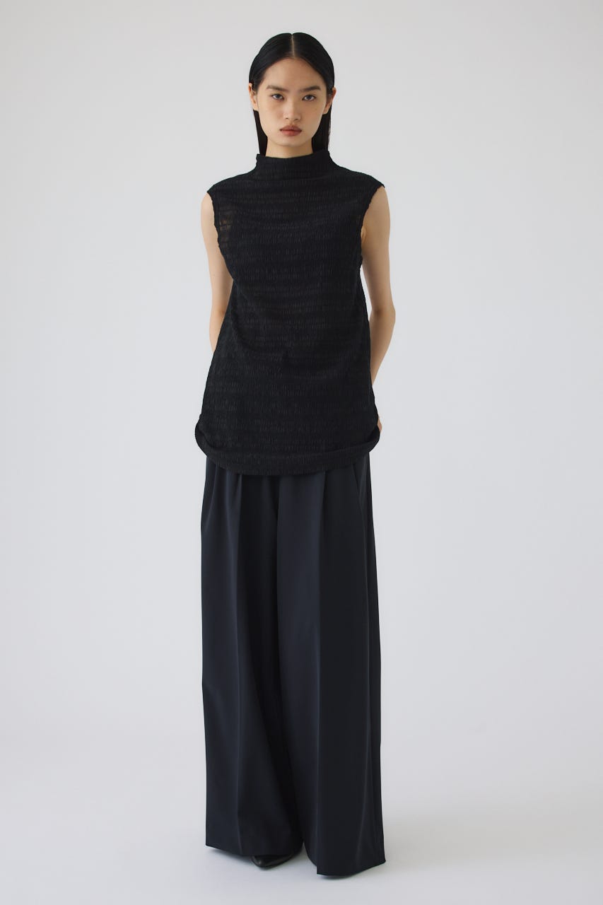 6/17- order start Random shirring tops BLK FREE