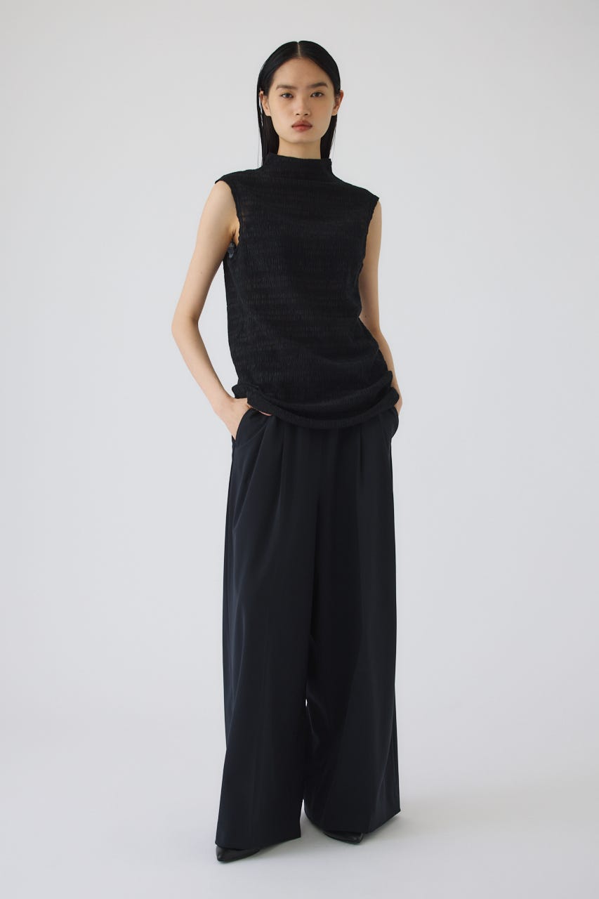 6/17- order start Random shirring tops BLK FREE