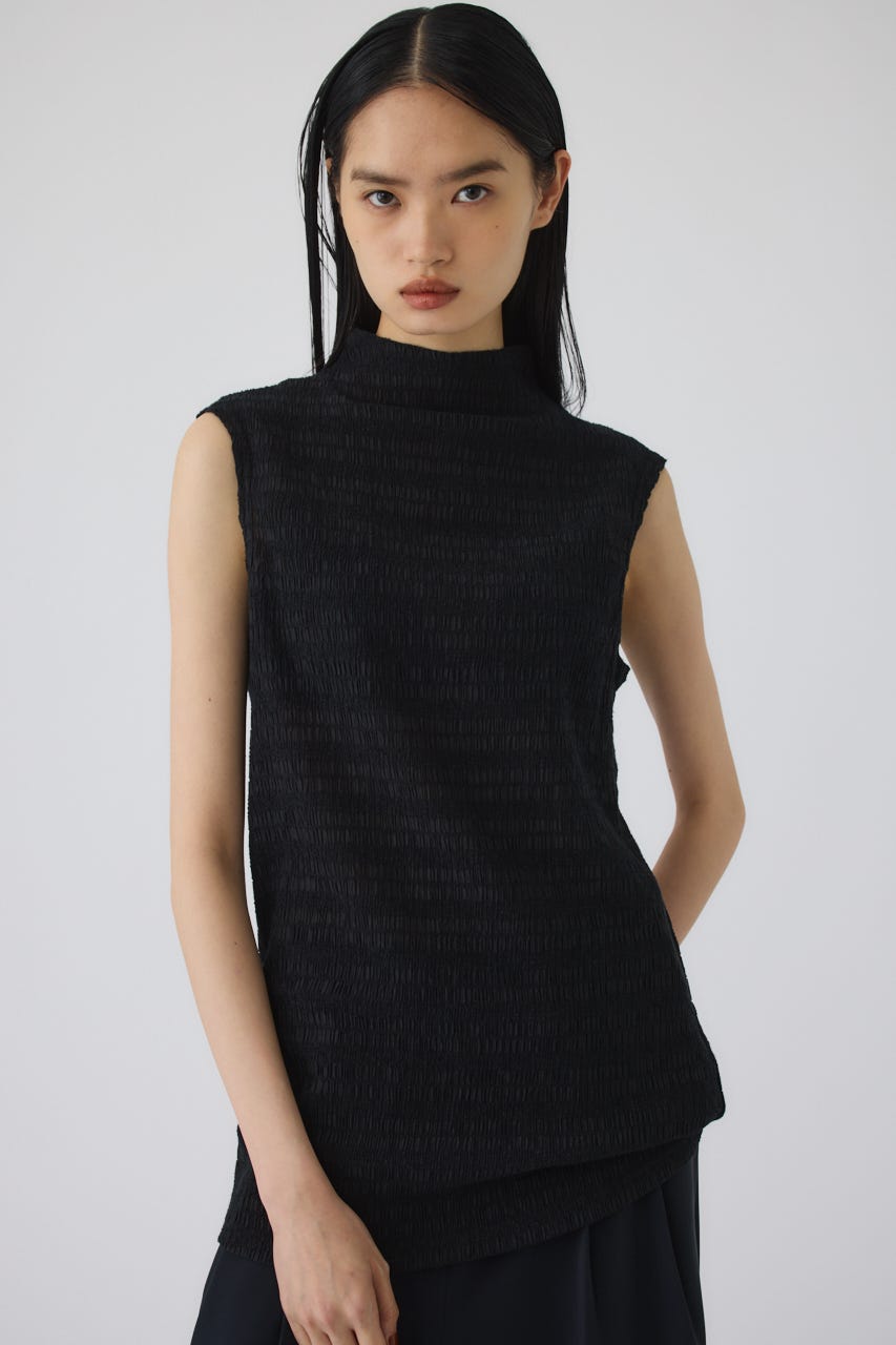 6/17- order start Random shirring tops BLK FREE
