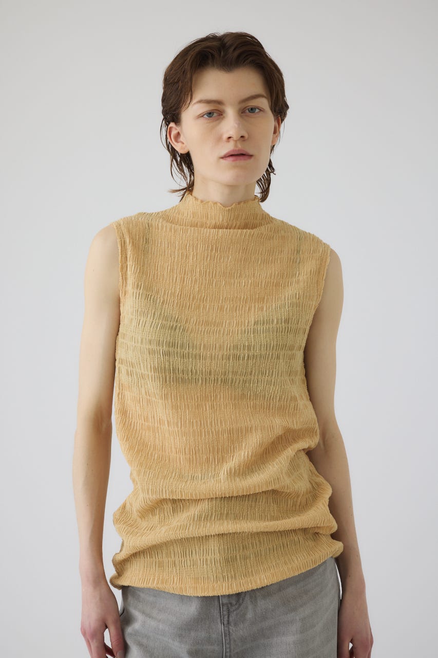 6/17- order start Random shirring tops L/ORG FREE