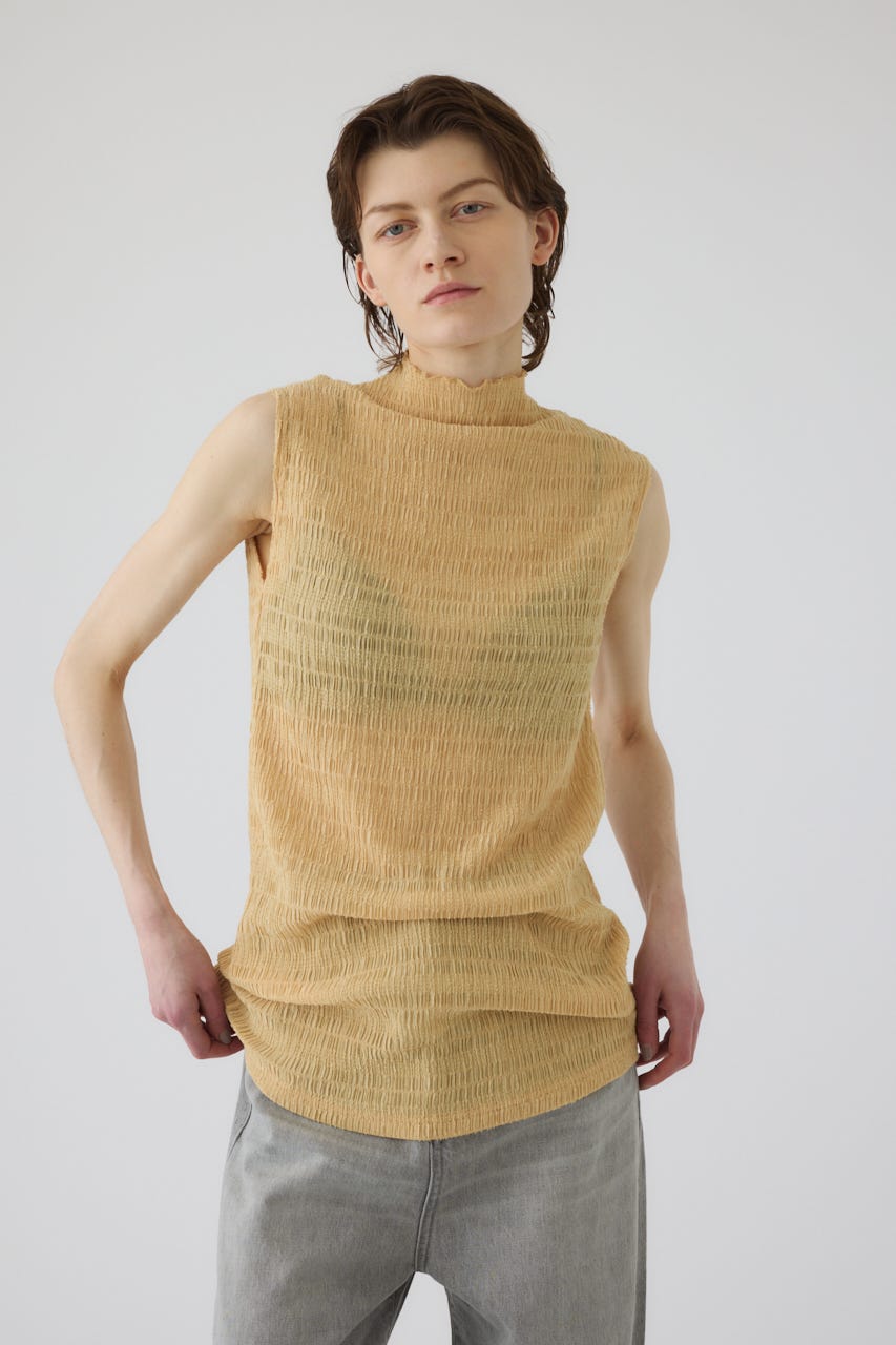 6/17- order start Random shirring tops L/ORG FREE