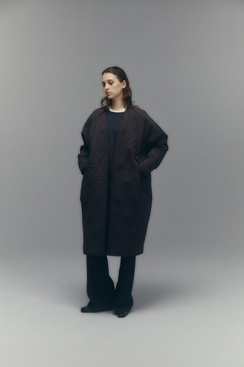 【26FW PRE ORDER】Original quilting cover CT BLK FREE