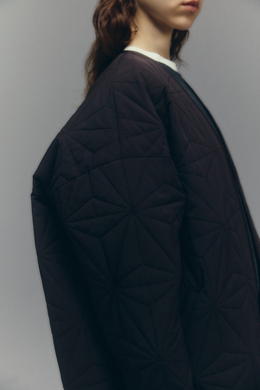 【26FW PRE ORDER】Original quilting cover CT BLK FREE