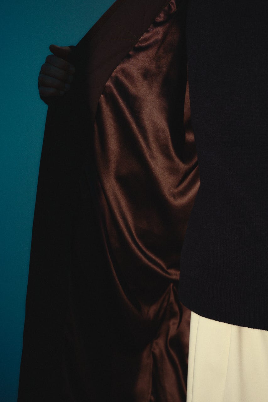 【26FW OUTER PRE ORDER】Original quilting cover CT BRN FREE