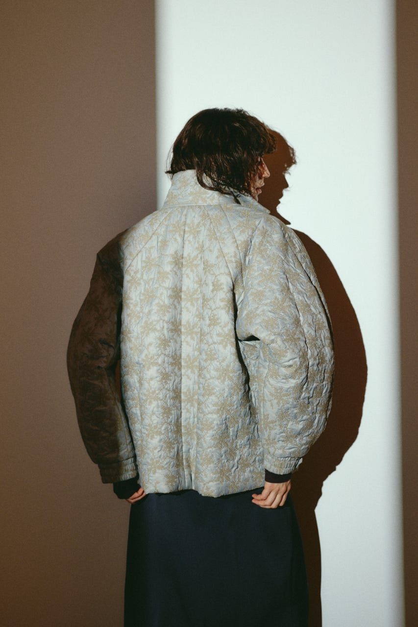 【26FW OUTER PRE ORDER】Punching embroidary BZ BEG 38