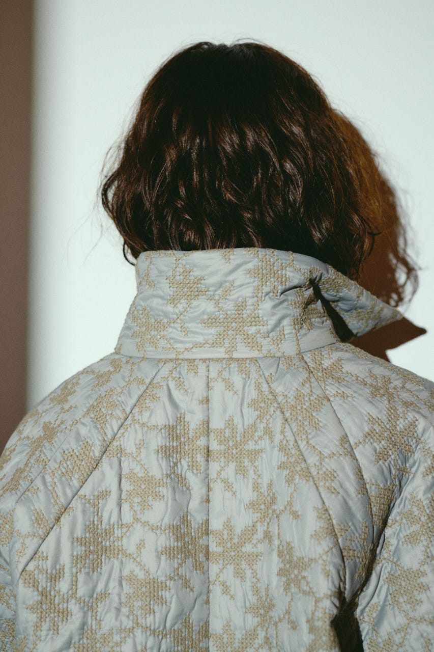 【26FW OUTER PRE ORDER】Punching embroidary BZ BEG 38