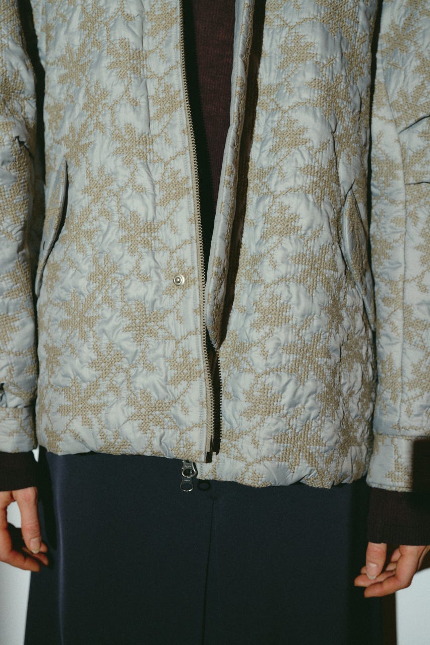 【26FW OUTER PRE ORDER】Punching embroidary BZ BEG 38