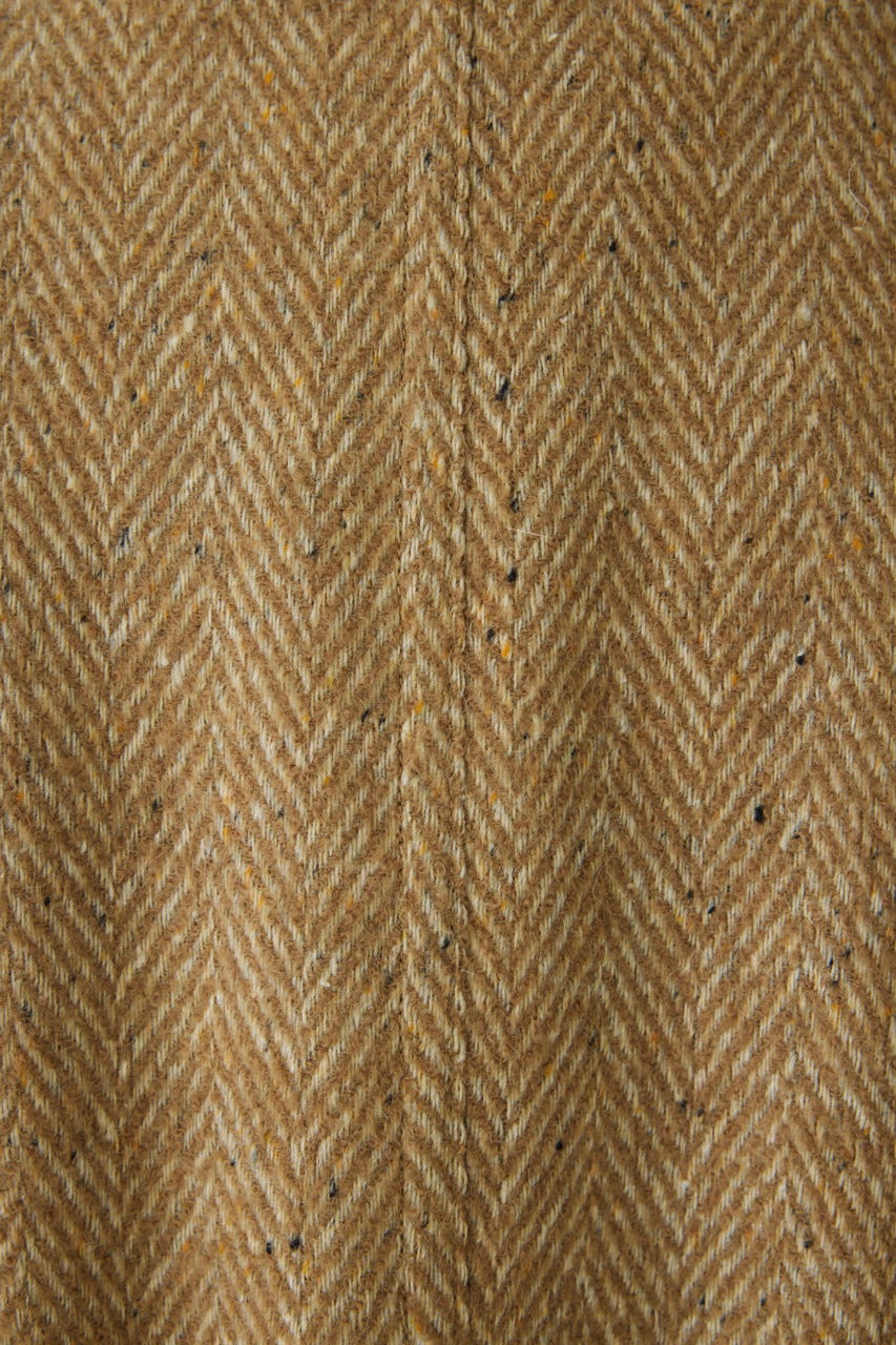 【26FW PRE ORDER】Herringbone over loose CT BEG 36