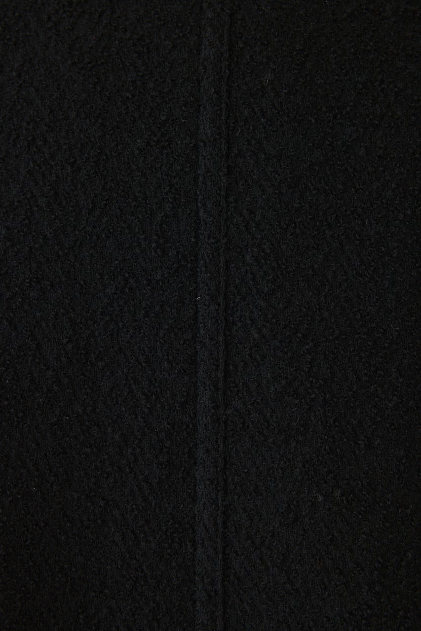 【26FW PRE ORDER】Herringbone over loose CT BLK 36