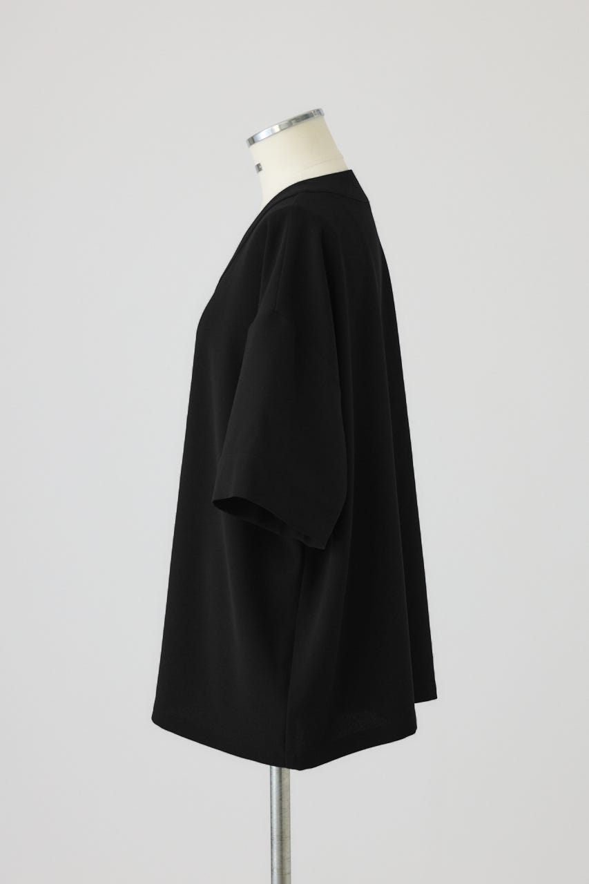 7/1- order start Georgette u-neck tops BLK FREE