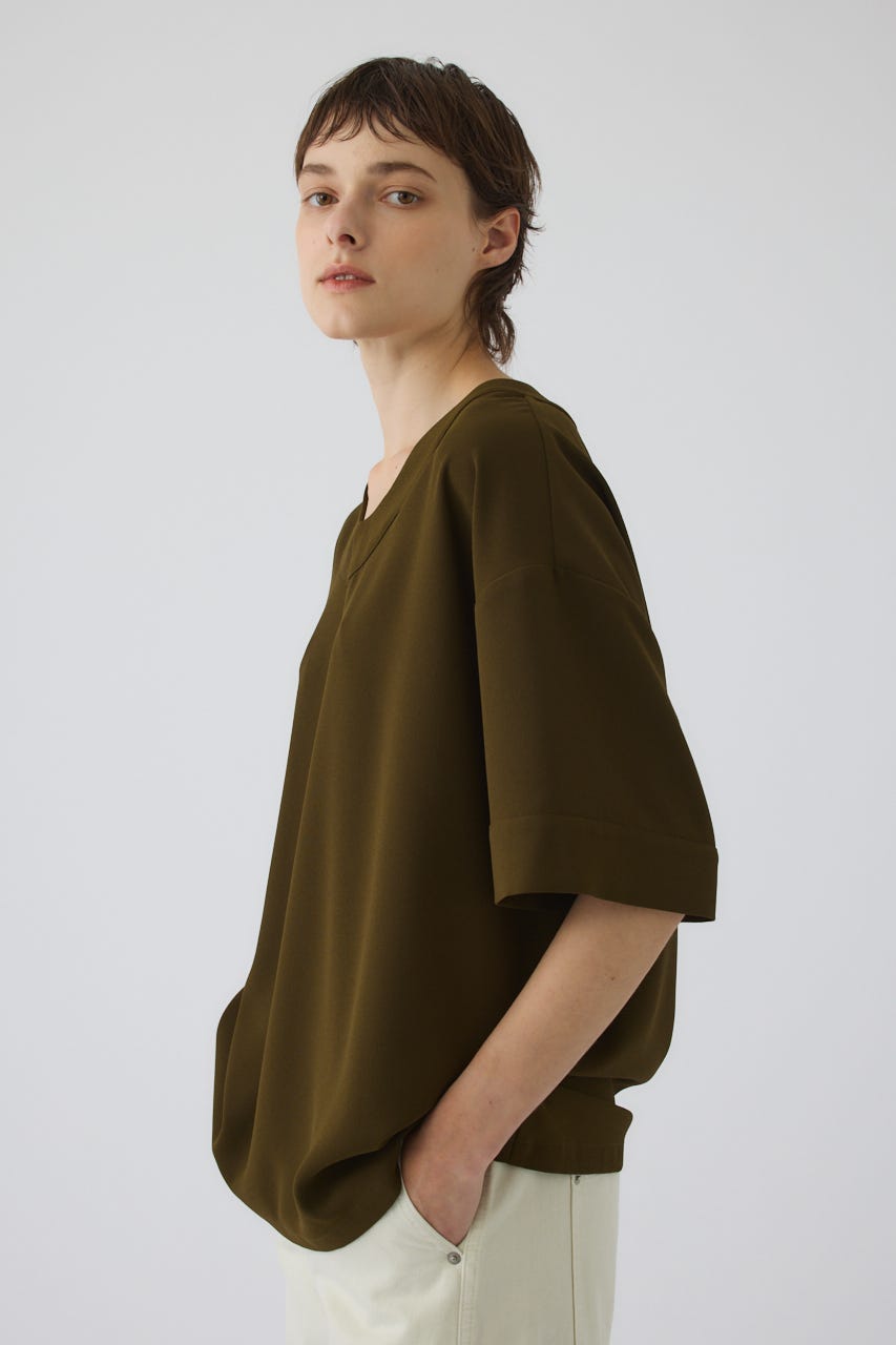 7/1- order start Georgette u-neck tops KHA FREE