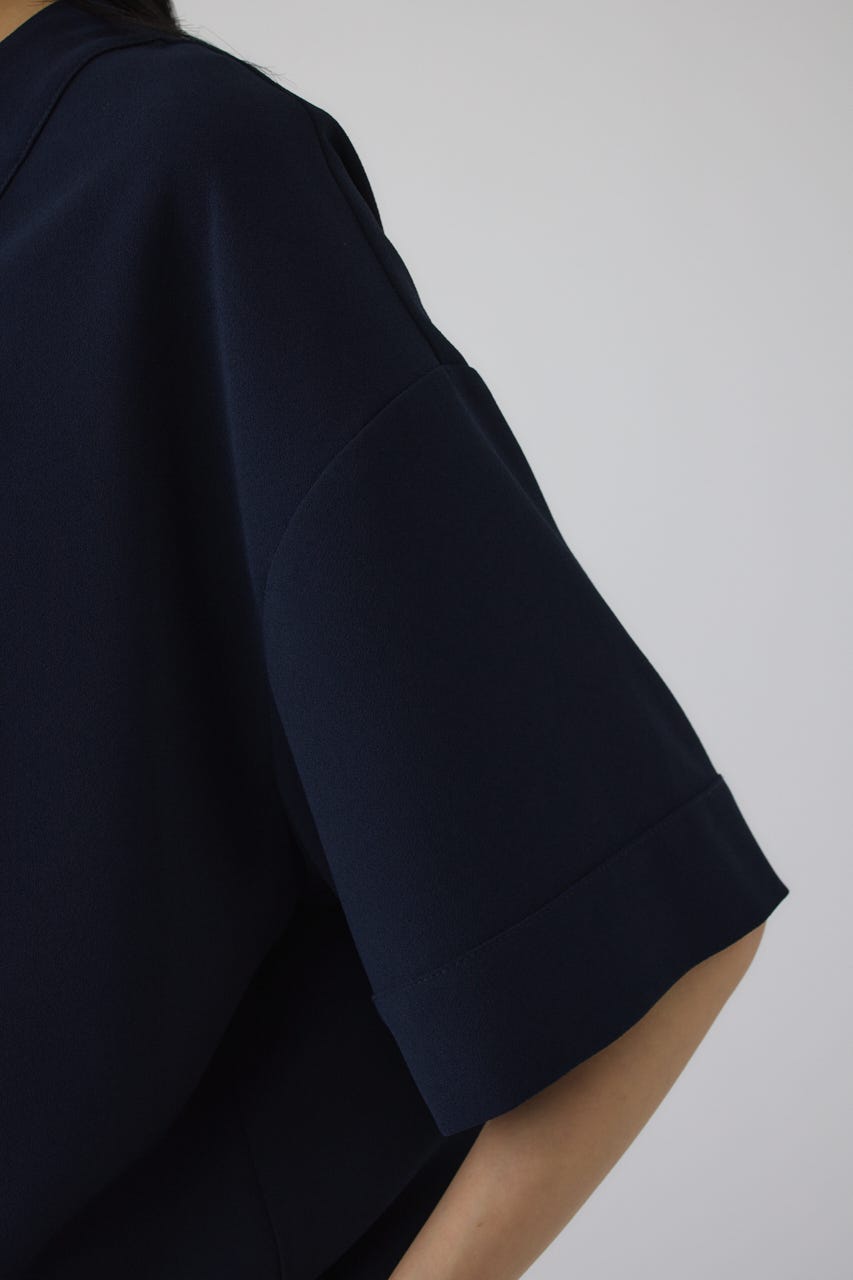 7/1- order start Georgette u-neck tops NVY FREE