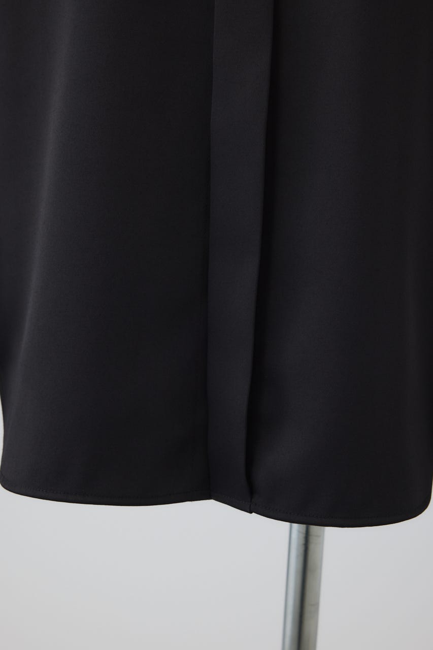 【26FW PRE ORDER】Dressy shirt with tie clip BLK FREE