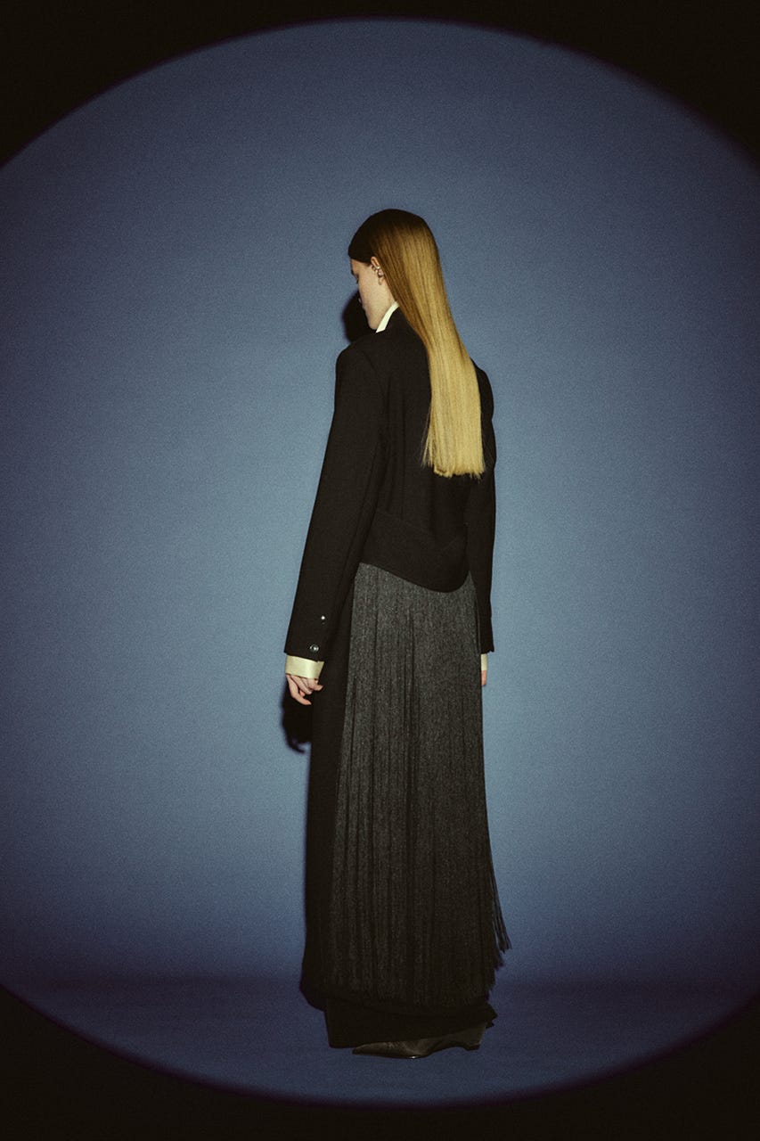 【26FW PRE ORDER】Carving tuxedo JK BLK 38