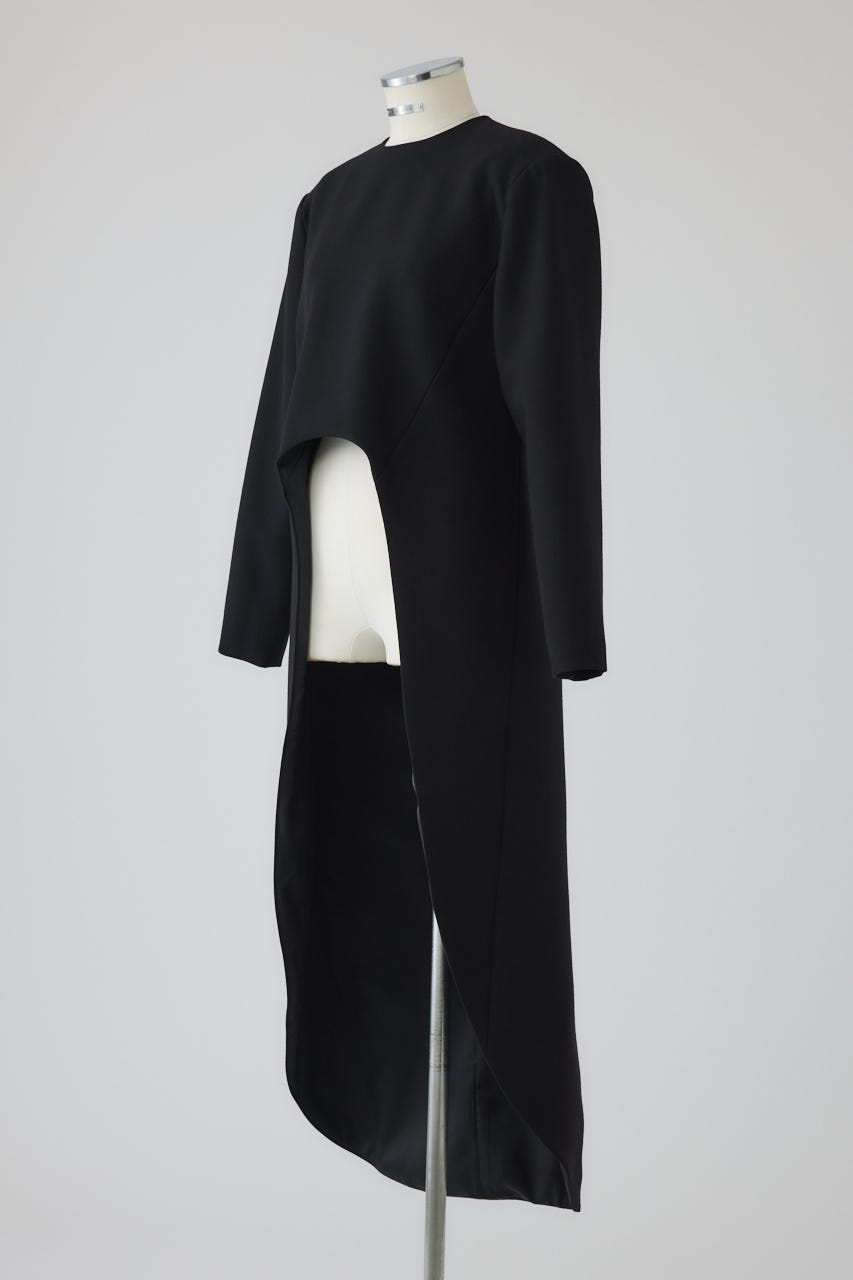 【26FW PRE ORDER】Rounded train tops BLK 36