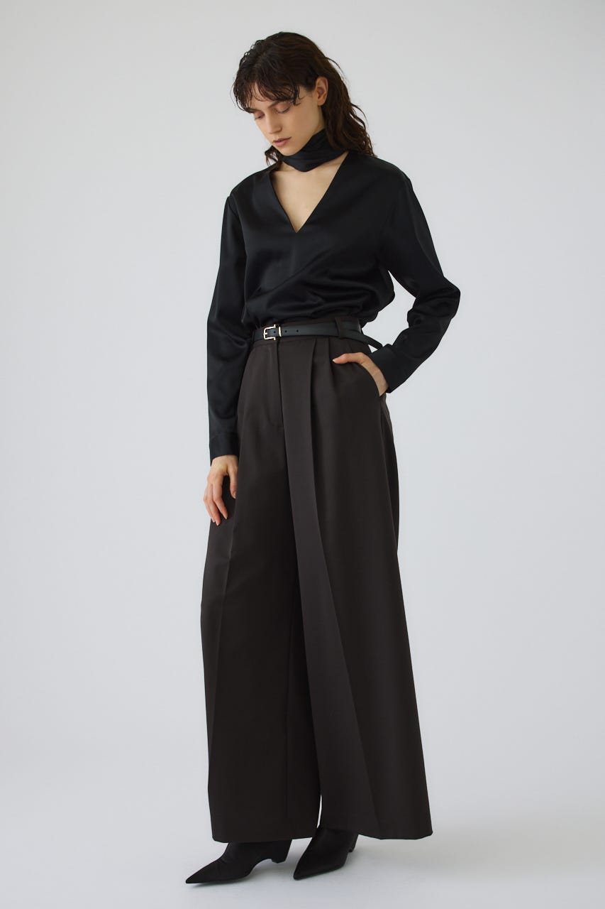 9/2- order start Lace hem blouse BLK FREE