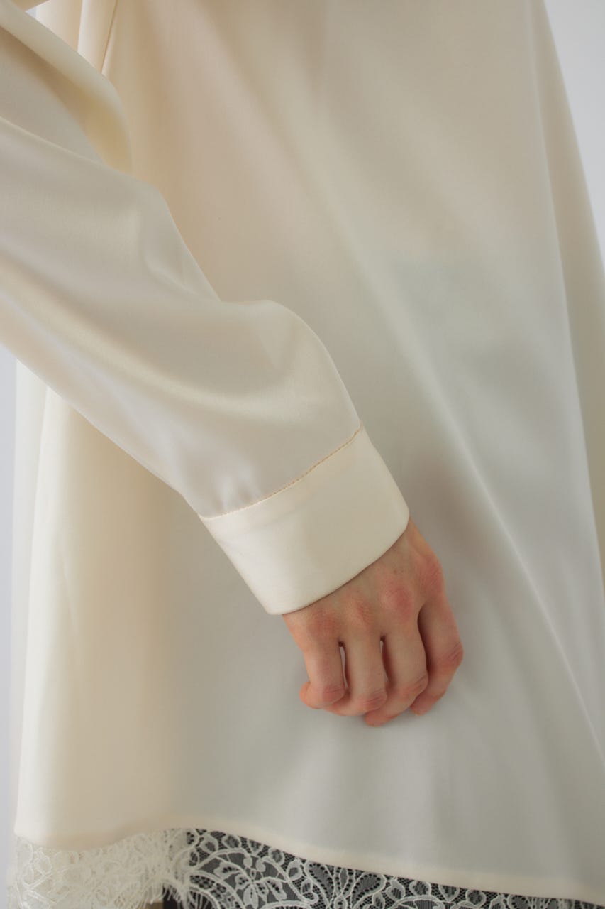 9/2- order start Lace hem blouse IVOY FREE