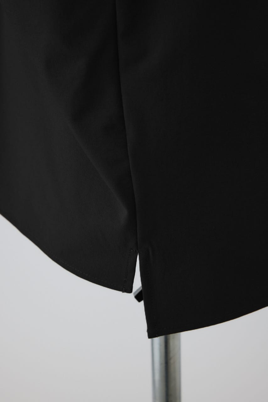 【26FW PRE ORDER】Tuck point wide shirt BLK FREE