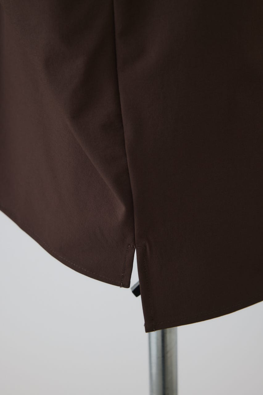 【26FW PRE ORDER】Tuck point wide shirt BRN FREE