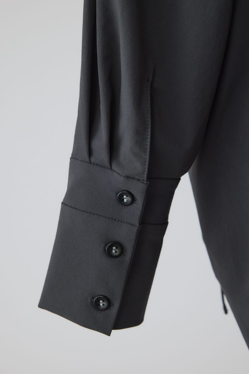 【26FW PRE ORDER】Tuck point wide shirt GRY FREE