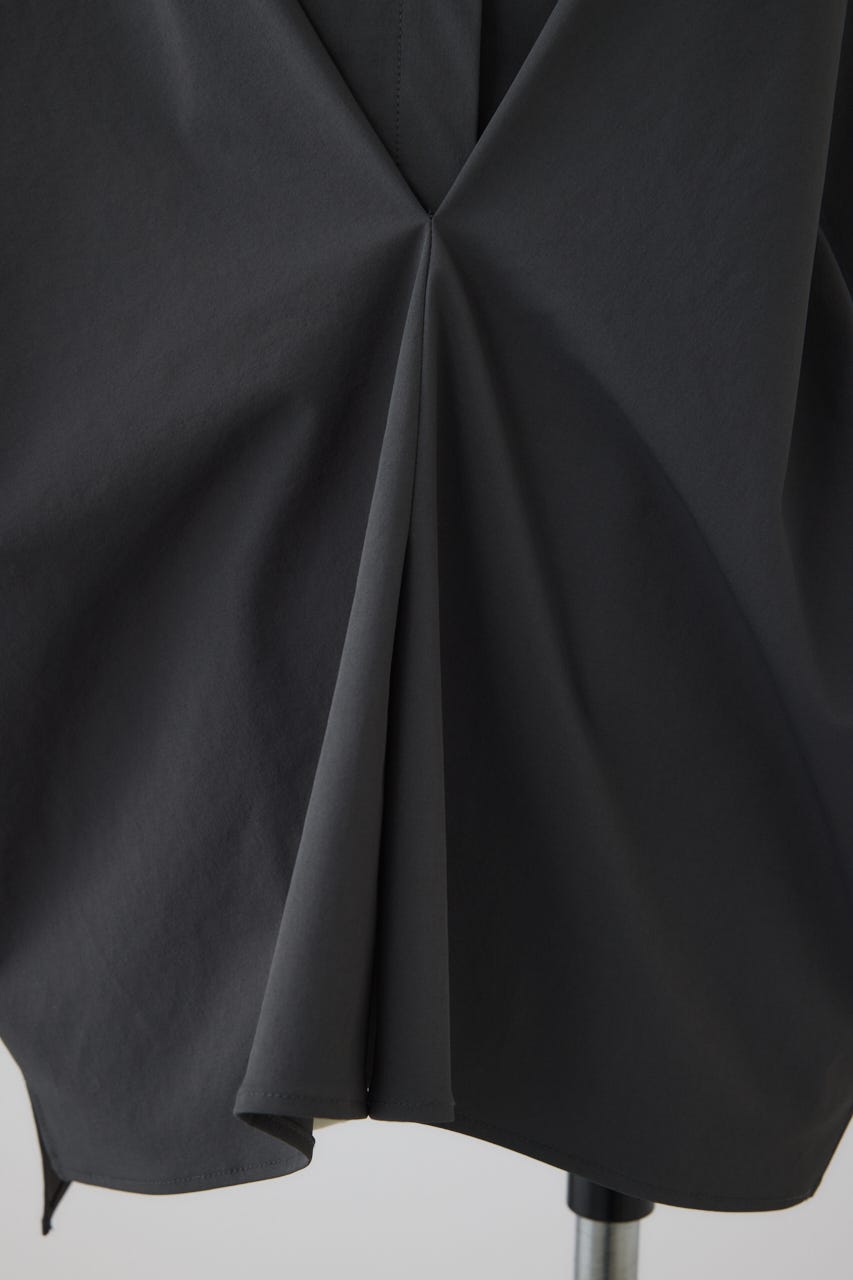 【26FW PRE ORDER】Tuck point wide shirt GRY FREE