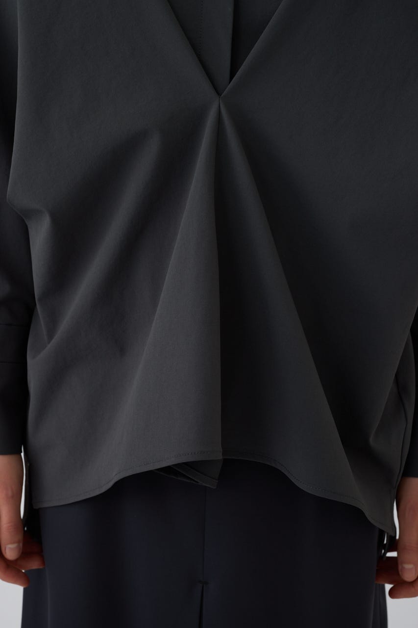 9/16- order start Tuck point wide shirt GRY FREE