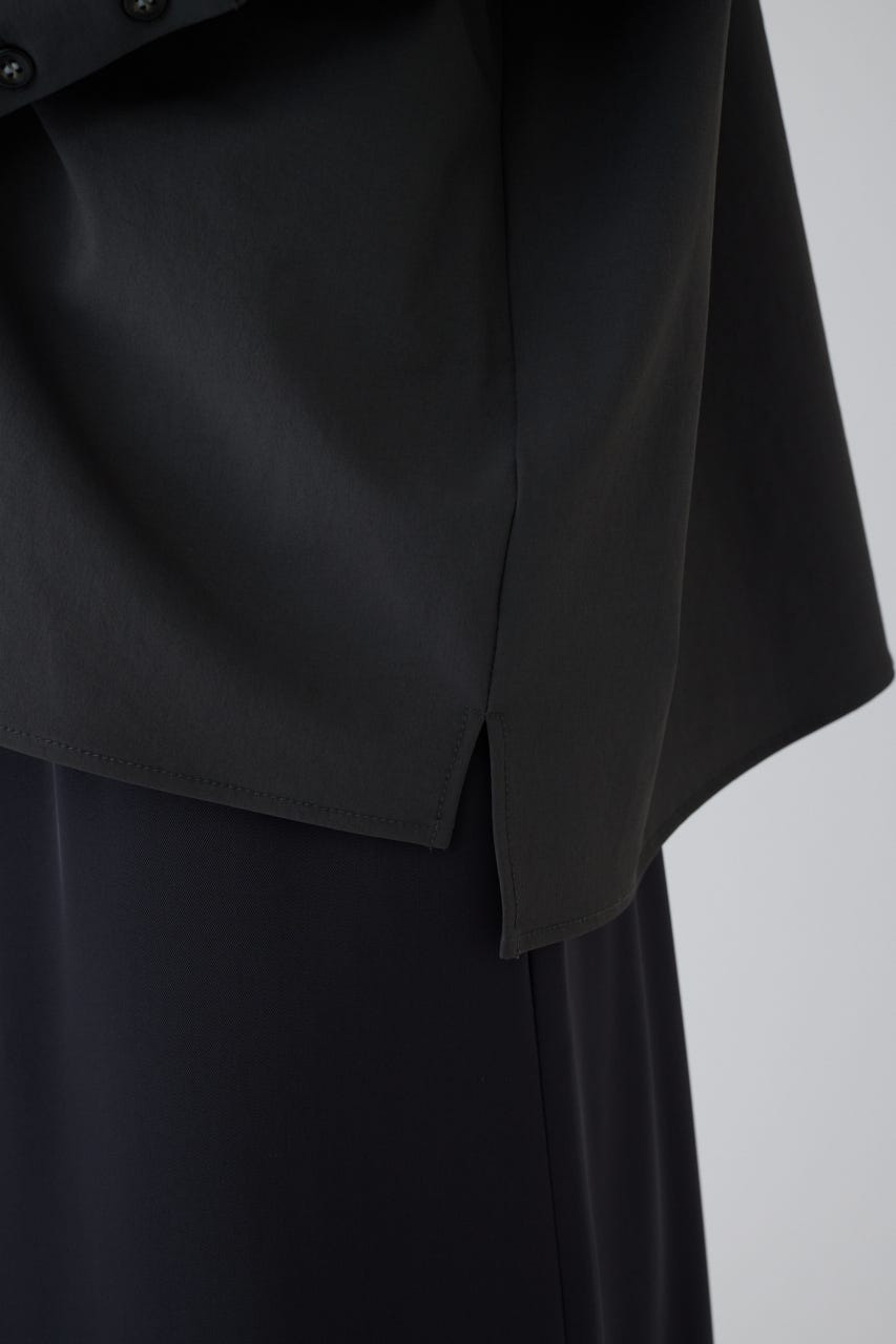 9/16- order start Tuck point wide shirt GRY FREE