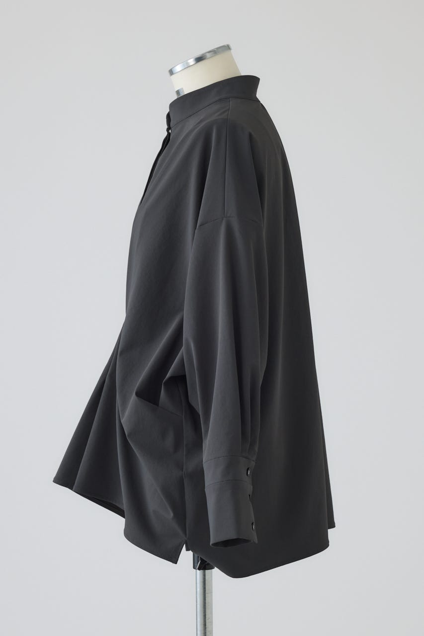 【26FW PRE ORDER】Tuck point wide shirt GRY FREE