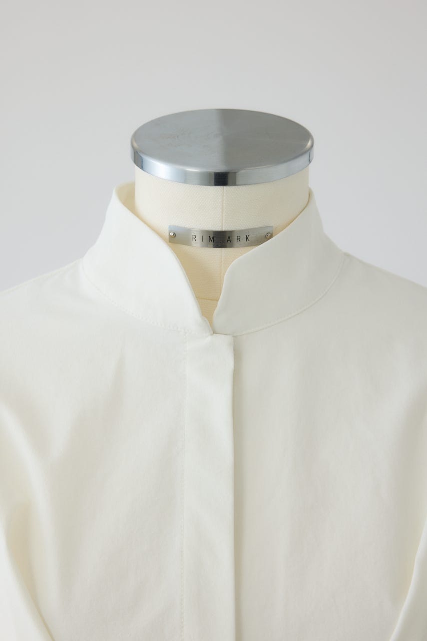 【26FW PRE ORDER】Tuck point wide shirt WHT FREE