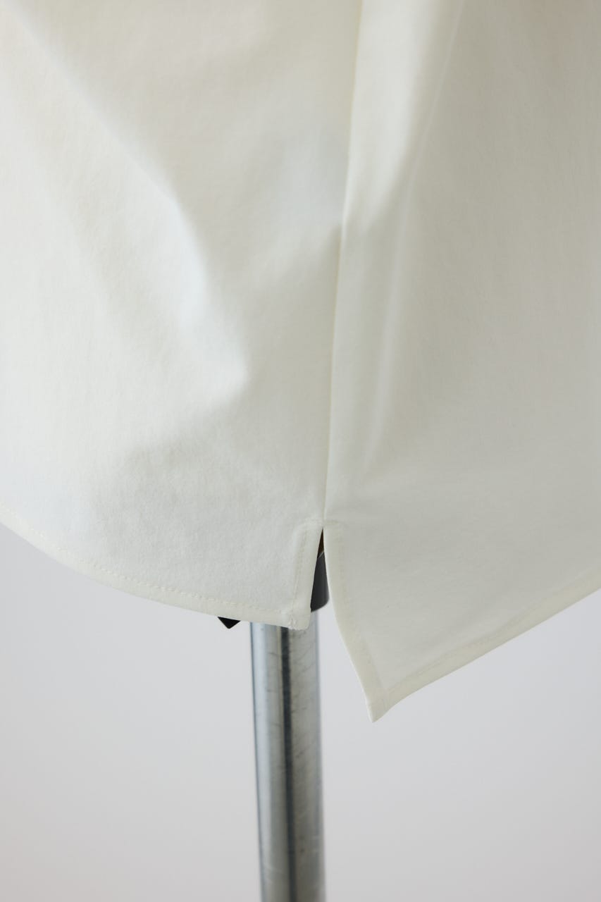 【26FW PRE ORDER】Tuck point wide shirt WHT FREE