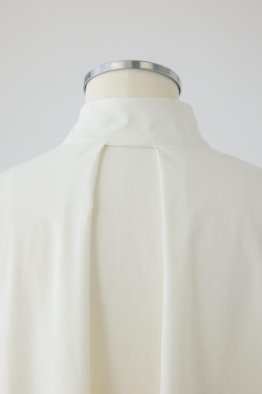 【26FW PRE ORDER】Tuck point wide shirt WHT FREE