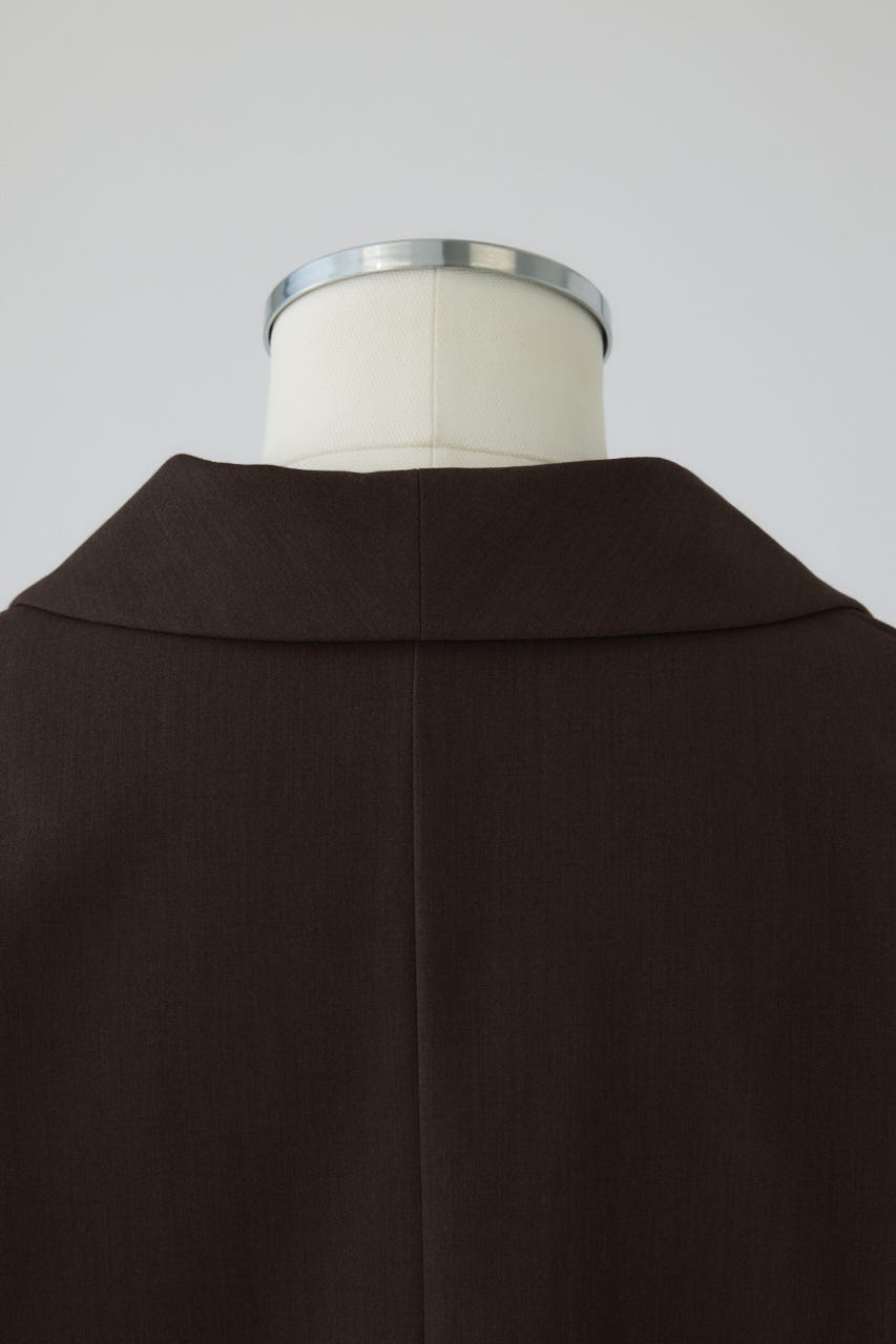 【26FW PRE ORDER】Collar loose wide SH BRN 38